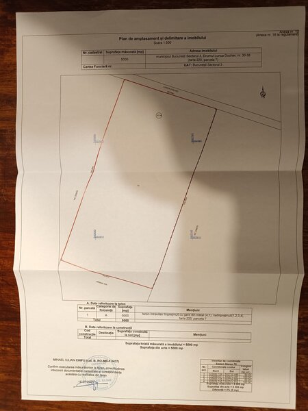 Titan Teren intersectie Nicolae Grigorescu cu Lunca Dochiei