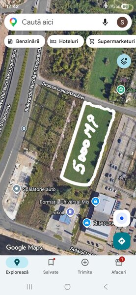 Titan Teren intersectie Nicolae Grigorescu cu Lunca Dochiei